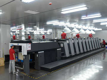 萬(wàn)利科技生產(chǎn)車(chē)間